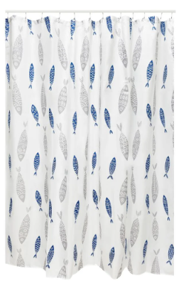 ม่านห้องน้ำ POLYESTER MOYA ACS24324A-KOINOBORI 180X180 ซม.