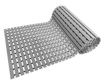 แผ่นกันลื่นม้วน HOME LIVING STYLE CARLIN 0.61X5 ม. สีเทา