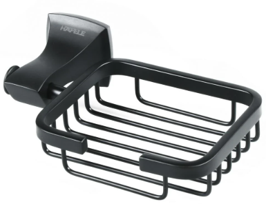 ที่ใส่สบู่ HAFELE 495.80.168 สีดำ