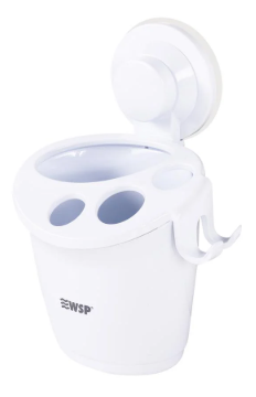 ที่ใส่แปรงสีฟันสุญญากาศ WSP BA-2064 สีขาว