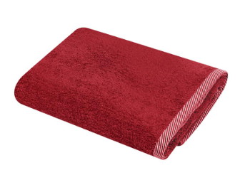 ผ้าขนหนู ME LIVING STRIPE 16X32 นิ้ว RED